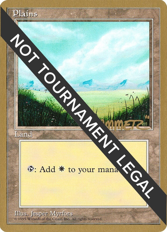 Image for Plains (A) - 1996 Preston Poulter (4ED) - Magic: The Gathering