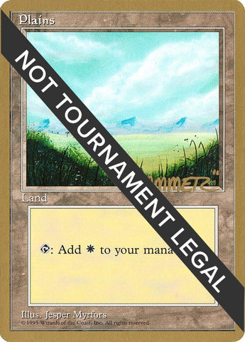 Image for Plains (A) - 1996 Preston Poulter (4ED) [World Championship Decks]