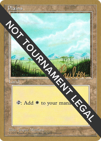 Image for Plains (B) - 1996 Preston Poulter (4ED) [World Championship Decks]