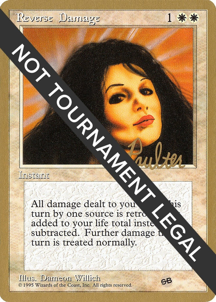 Image for Reverse Damage - 1996 Preston Poulter (4ED) (SB) [World Championship Decks]