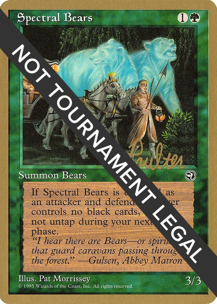Image for Spectral Bears - 1996 Preston Poulter (HML) [World Championship Decks]
