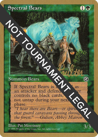 Image for Spectral Bears - 1996 Preston Poulter (HML) [World Championship Decks]