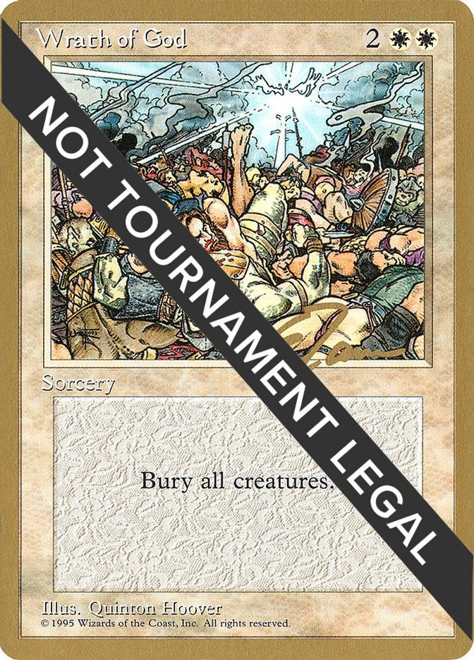 Image for Wrath of God - 1996 Preston Poulter (4ED) [World Championship Decks]