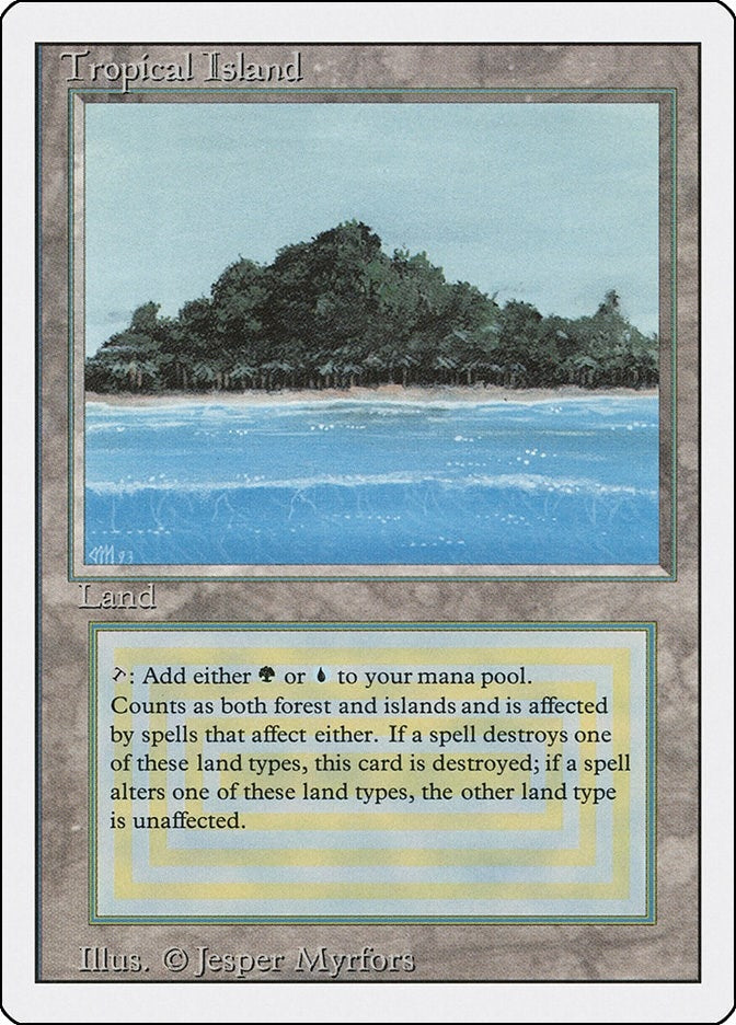Image for Tropical Island - Magic: The Gathering