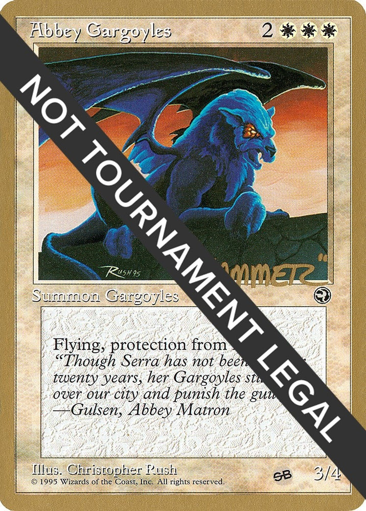 Image for Abbey Gargoyles - 1996 Shawn "Hammer" Regnier (HML) (SB) [World Championship Decks]