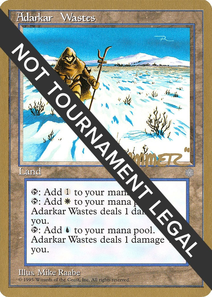 Image for Adarkar Wastes - 1996 Shawn "Hammer" Regnier (ICE) [World Championship Decks]