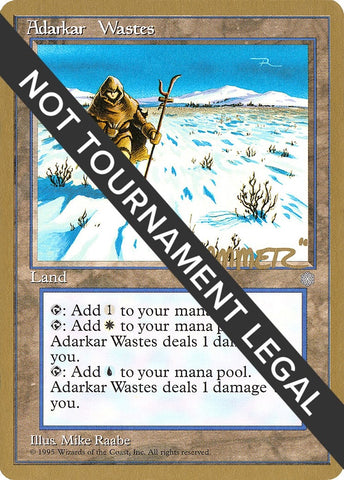 Image for Adarkar Wastes - 1996 Shawn "Hammer" Regnier (ICE) [World Championship Decks]