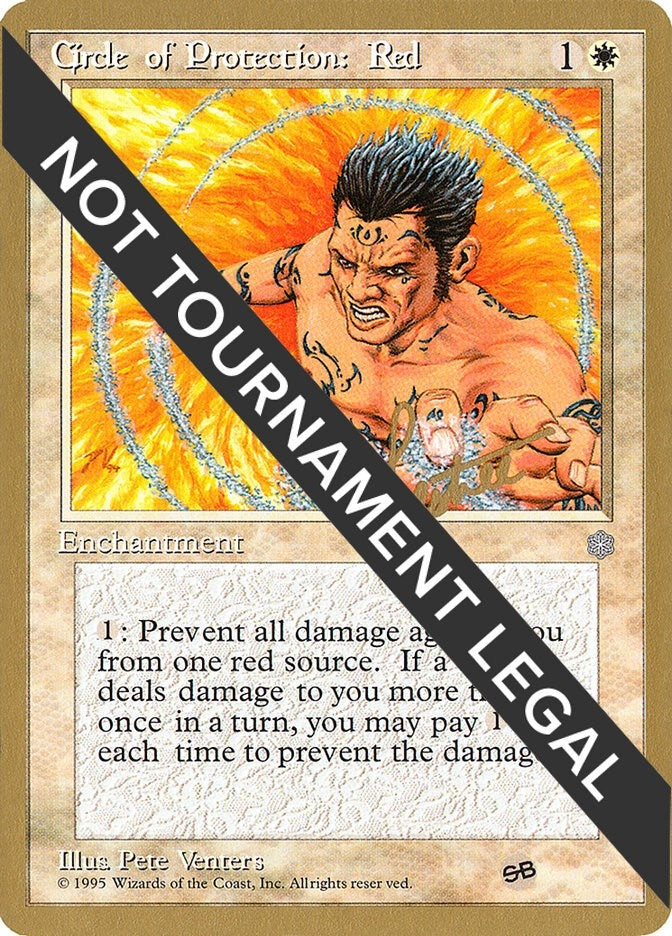Image for Circle of Protection: Red - 1996 Shawn "Hammer" Regnier (ICE) (SB) [World Championship Decks]