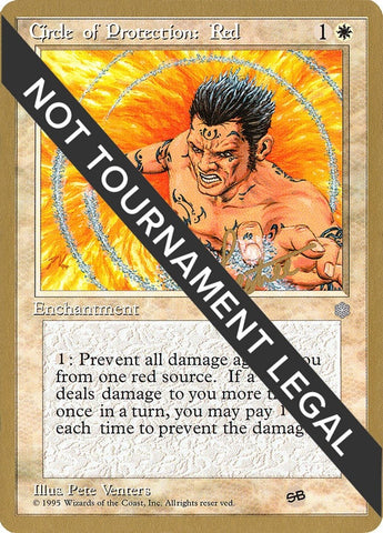 Image for Circle of Protection: Red - 1996 Shawn "Hammer" Regnier (ICE) (SB) [World Championship Decks]