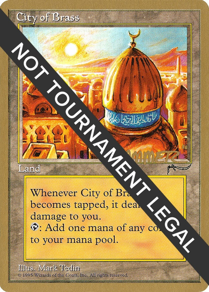 Image for City of Brass - 1996 Shawn "Hammer" Regnier (ARN) [World Championship Decks]