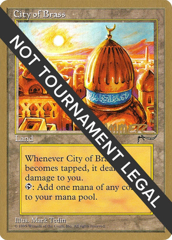 Image for City of Brass - 1996 Shawn "Hammer" Regnier (ARN) [World Championship Decks]