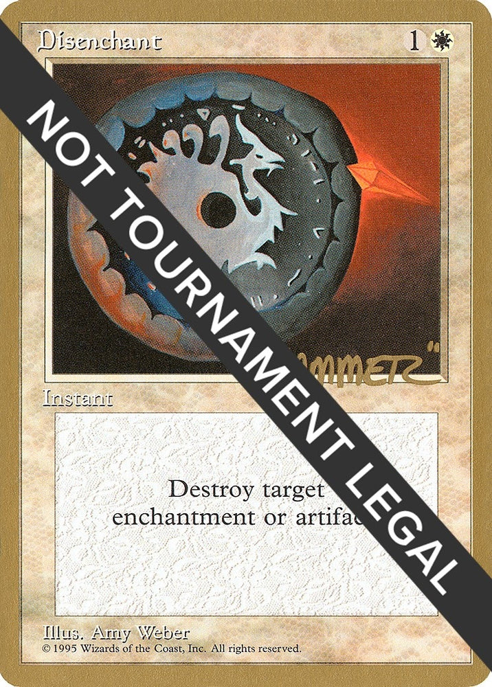 Image for Disenchant - 1996 Shawn "Hammer" Regnier (4ED) [World Championship Decks]