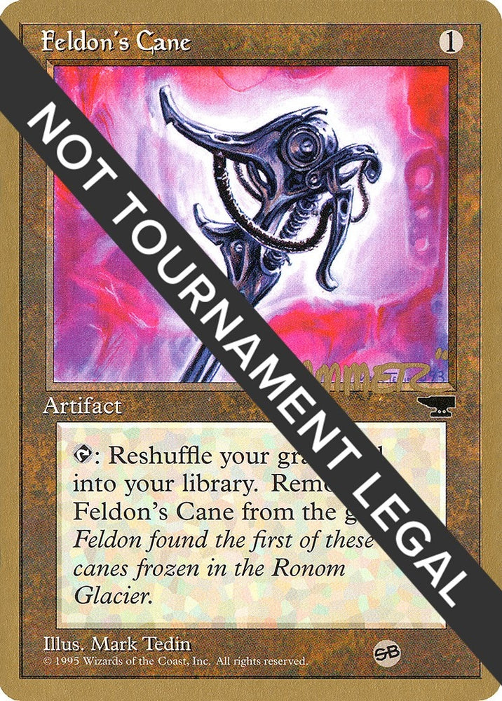 Image for Feldon's Cane - 1996 Shawn "Hammer" Regnier (CHR) (SB) [World Championship Decks]