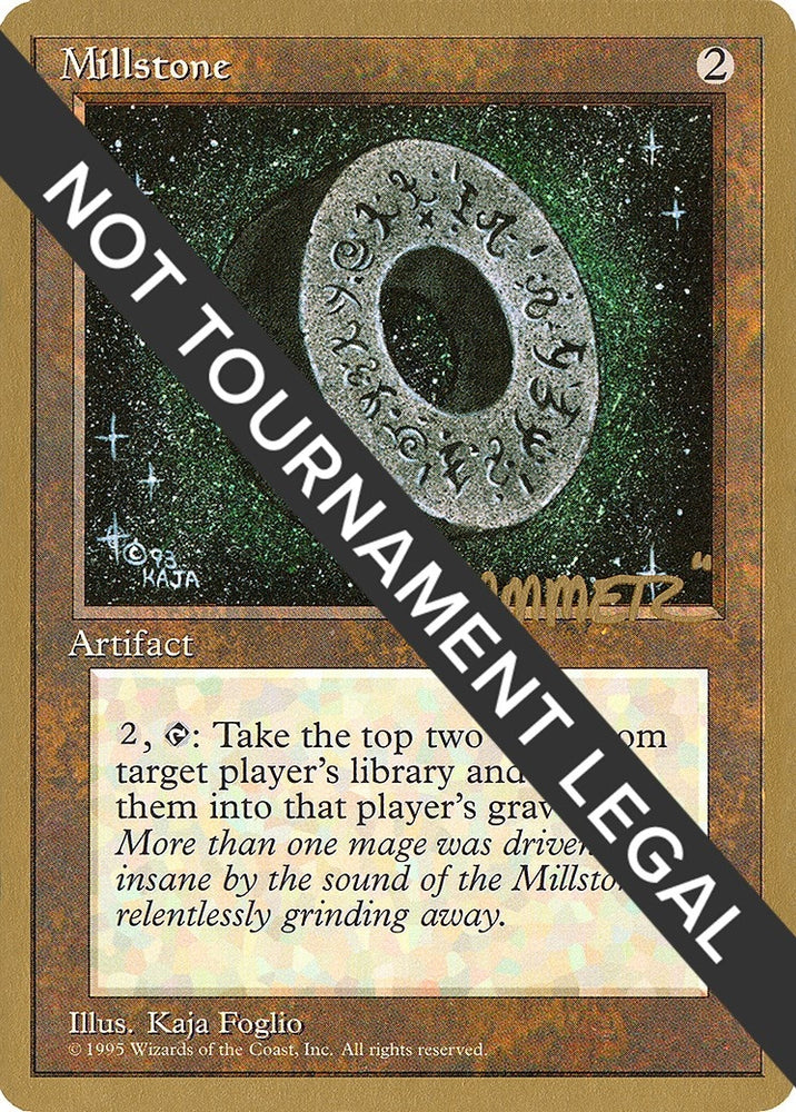 Image for Millstone - 1996 Shawn "Hammer" Regnier (4ED) [World Championship Decks]