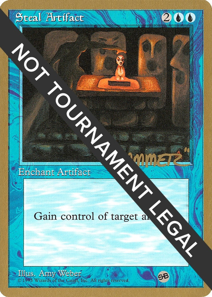 Image for Steal Artifact - 1996 Shawn "Hammer" Regnier (4ED) (SB) - Magic: The Gathering