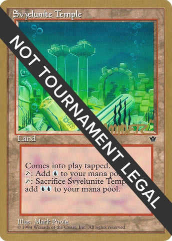 Image for Svyelunite Temple - 1996 Shawn "Hammer" Regnier (FEM) [World Championship Decks]