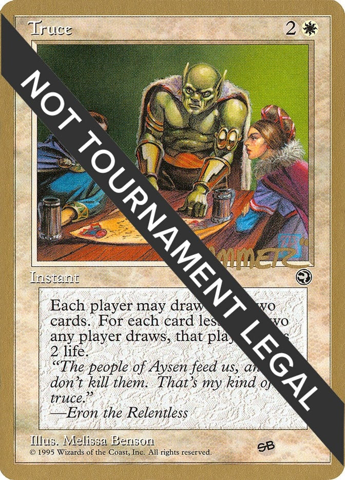Image for Truce - 1996 Shawn "Hammer" Regnier (HML) (SB) [World Championship Decks]