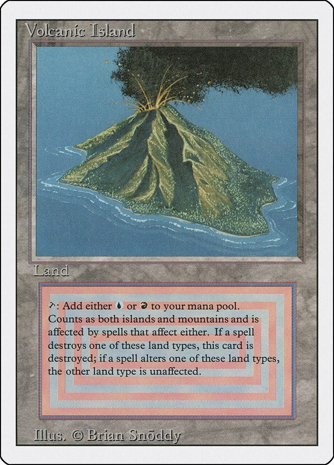 Image for Volcanic Island - Magic: The Gathering