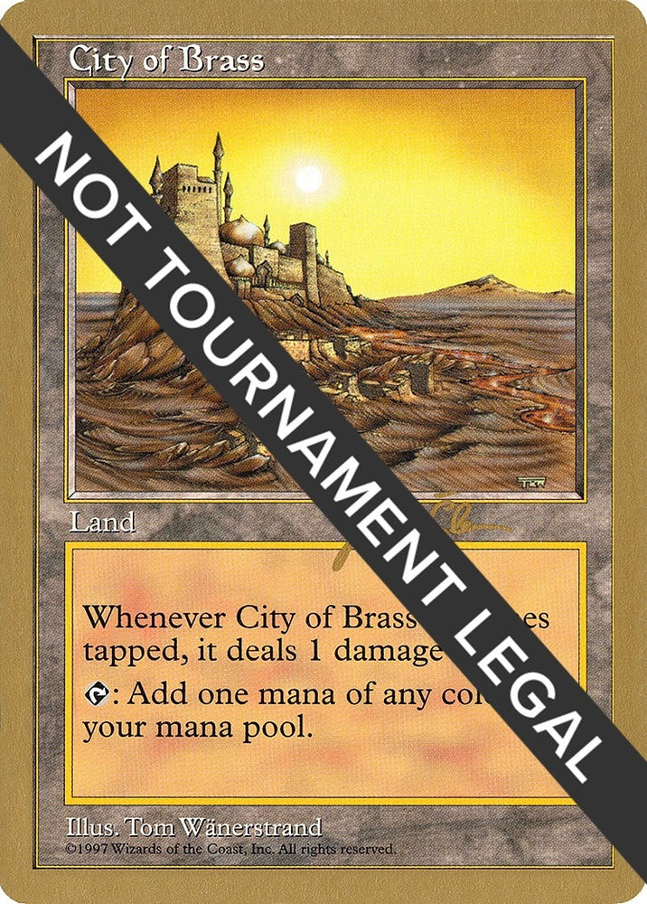 Image for City of Brass - 1997 Jakub Slemr (5ED) [World Championship Decks]