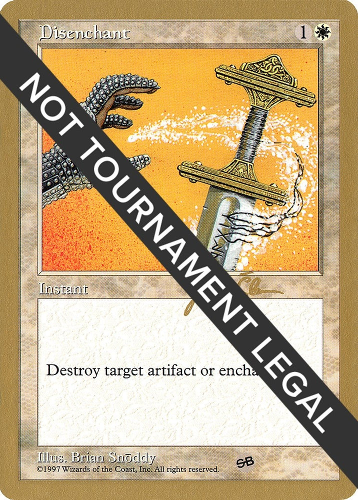 Image for Disenchant - 1997 Jakub Slemr (5ED) (SB) [World Championship Decks]