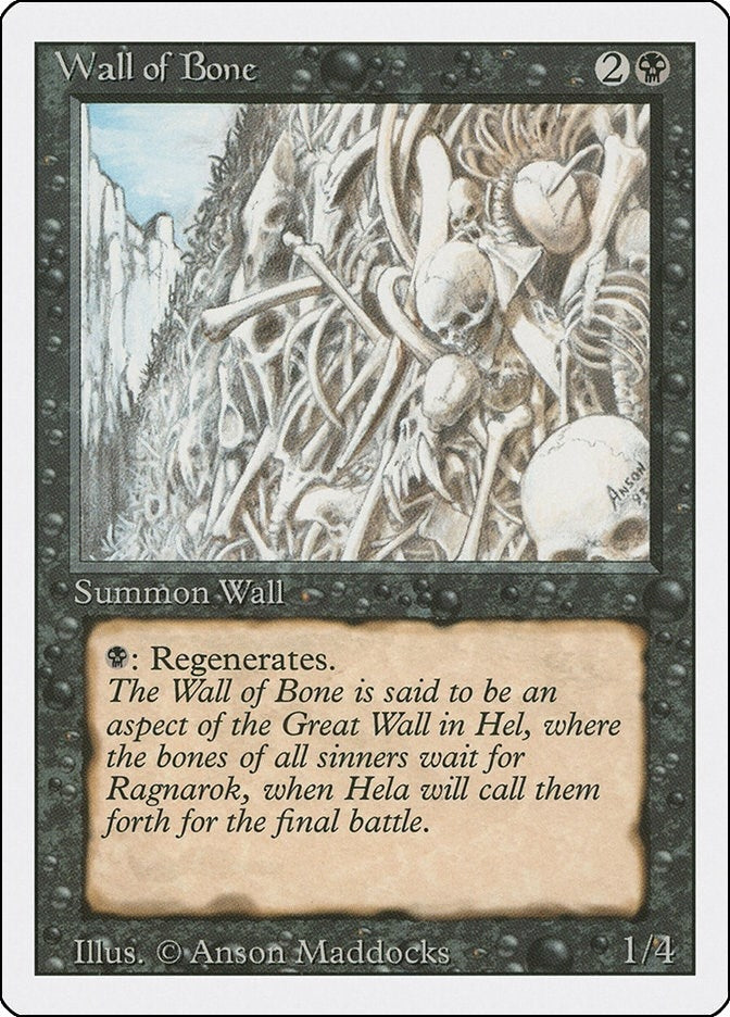 Image for Wall of Bone [Revised Edition]
