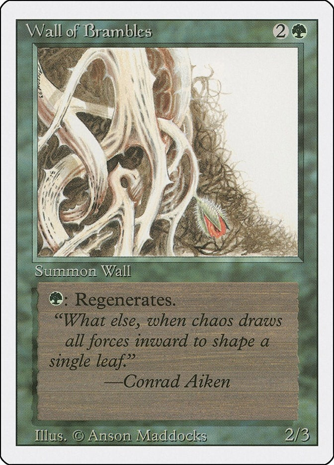 Image for Wall of Brambles [Revised Edition]