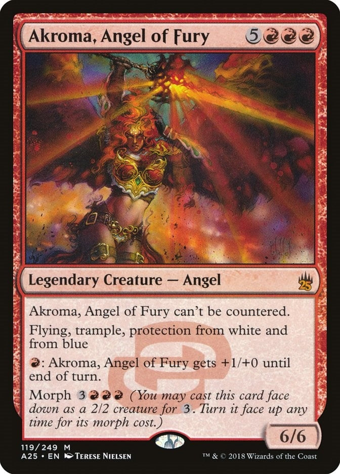 Image for Akroma, Angel of Fury (119) [Masters 25]