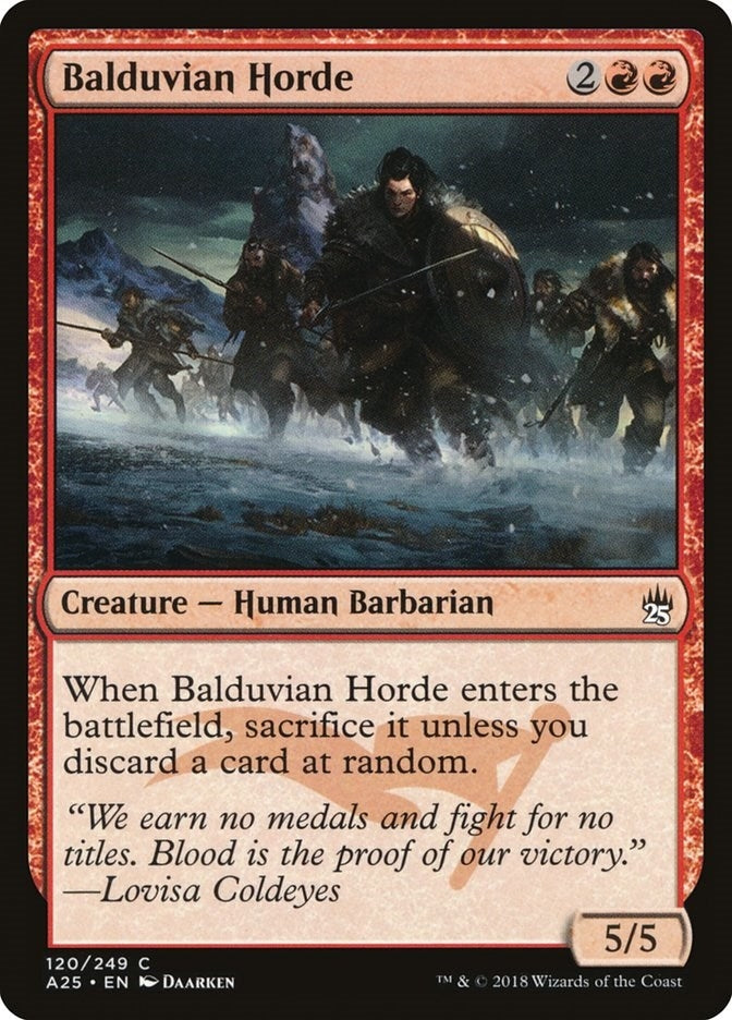 Image for Balduvian Horde (120) [Masters 25]
