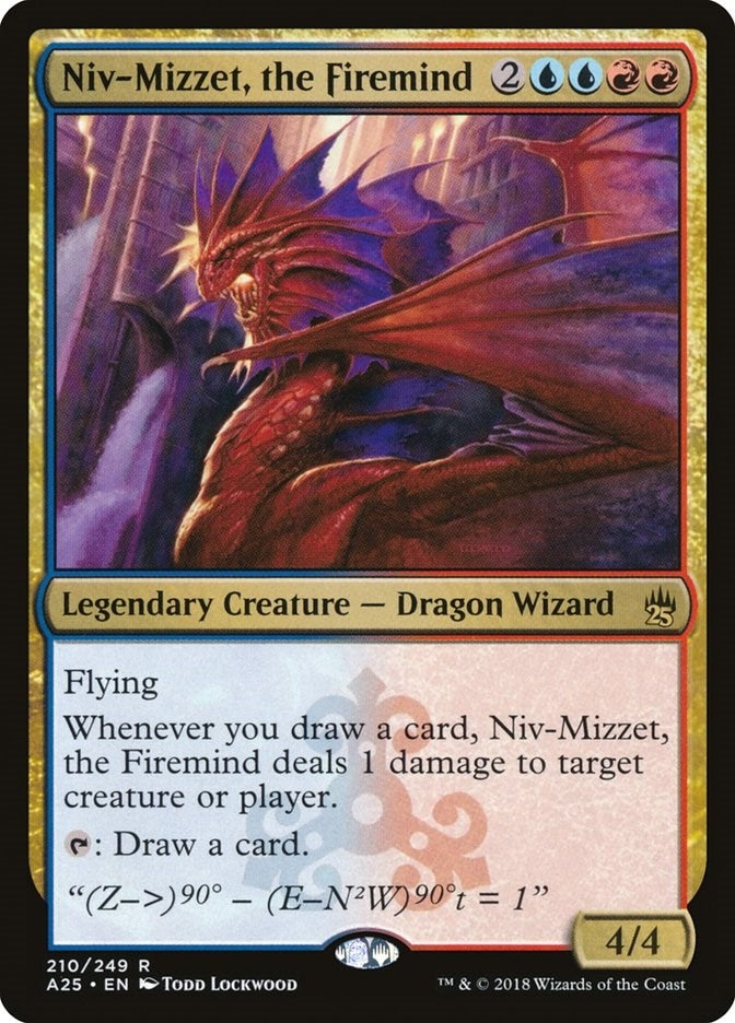 Image for Niv-Mizzet, the Firemind (210) [Masters 25]