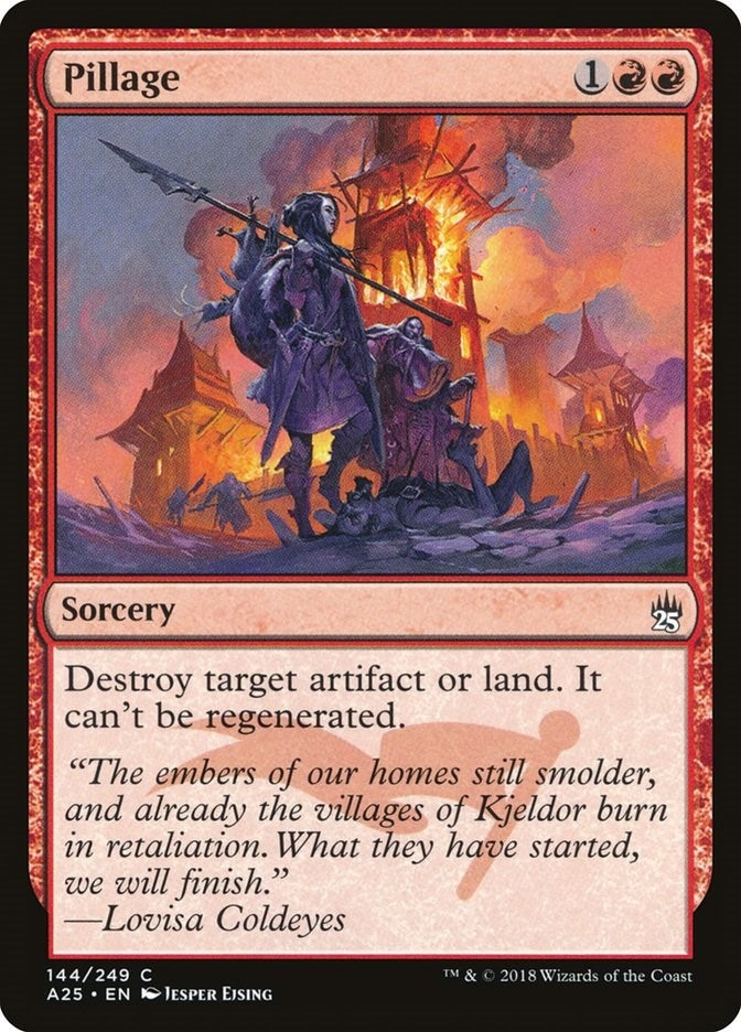 Image for Pillage (144) [Masters 25]