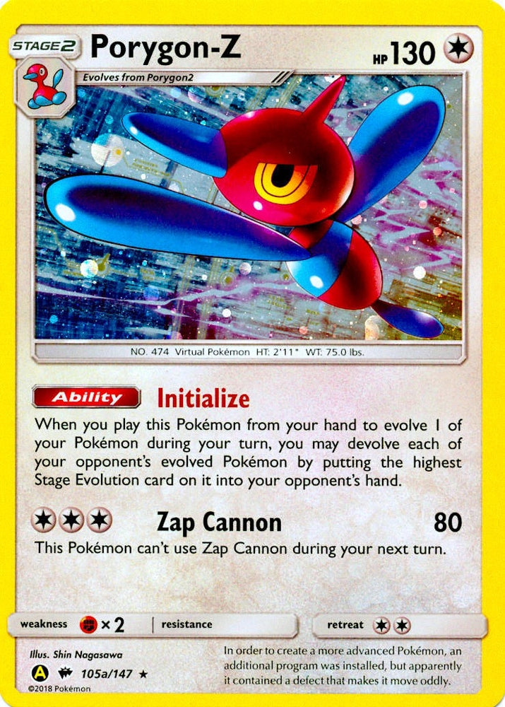 Image for Porygon-Z - 105a/147 (105a/147) - Pokemon