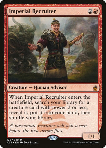 Image for Imperial Recruiter (136) [Masters 25]