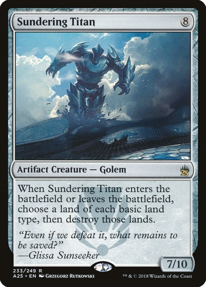 Image for Sundering Titan (233) [Masters 25]