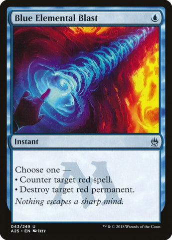 Image for Blue Elemental Blast (43) [Masters 25]