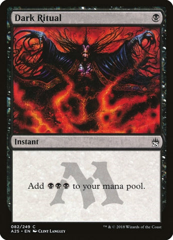 Image for Dark Ritual (82) [Masters 25]