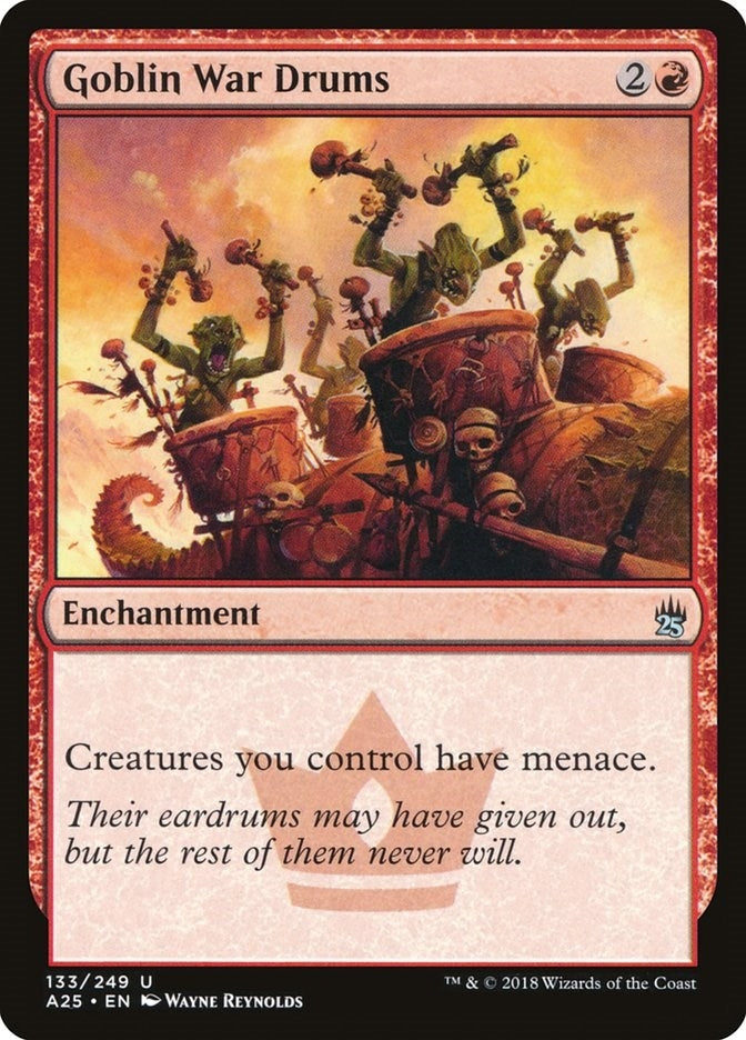 Image for Goblin War Drums (133) [Masters 25]