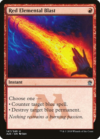 Image for Red Elemental Blast (147) [Masters 25]