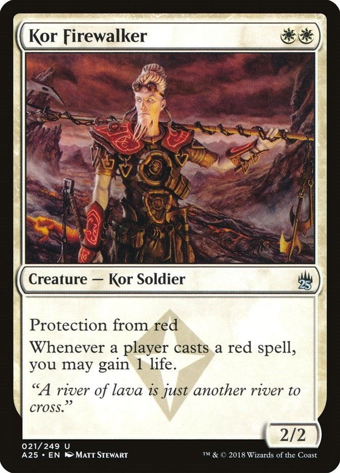 Image for Kor Firewalker (21) [Masters 25]