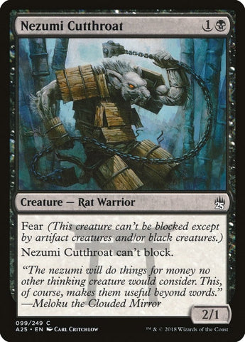 Image for Nezumi Cutthroat (99) [Masters 25]