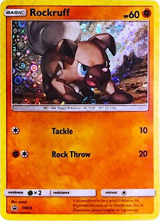 Image for Rockruff - SM06 (General Mills Promo) (SM06) - Pokemon