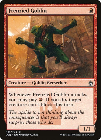 Image for Frenzied Goblin (131) [Masters 25]