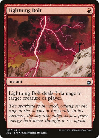Image for Lightning Bolt (141) [Masters 25]