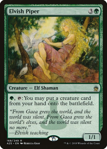 Image for Elvish Piper (168) [Masters 25]