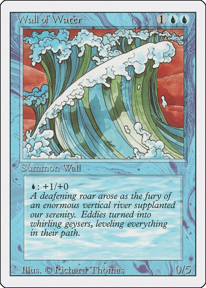 Image for Wall of Water [Revised Edition]