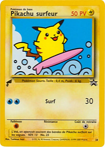 Image for Pikachu (Surfing) (28) [Pikachu World Collection Promos]