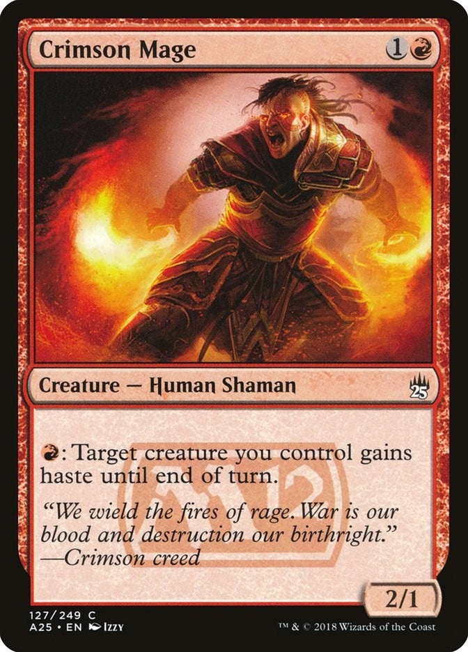 Image for Crimson Mage (127) [Masters 25]