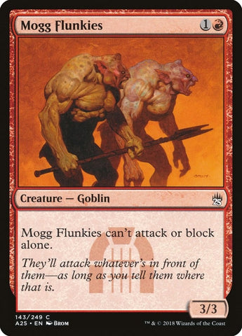 Image for Mogg Flunkies (143) [Masters 25]