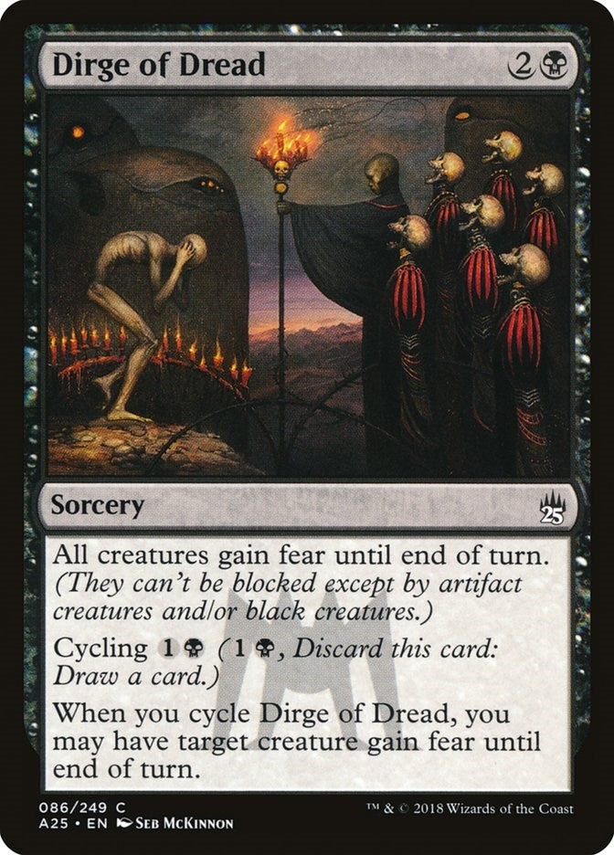 Image for Dirge of Dread (86) [Masters 25]