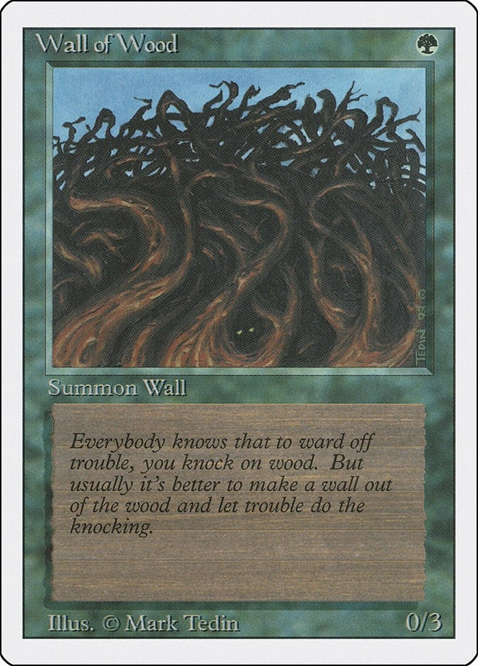 Image for Wall of Wood [Revised Edition]