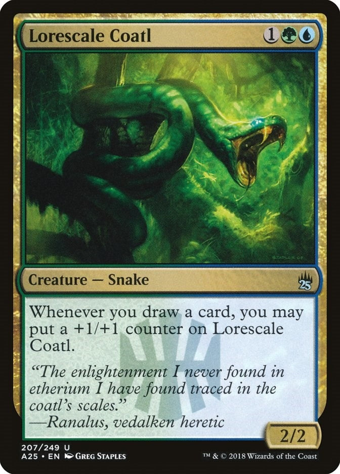 Image for Lorescale Coatl (207) [Masters 25]